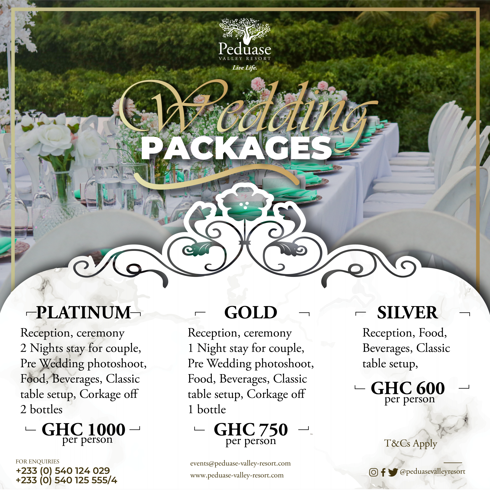 PVR Wedding Packages